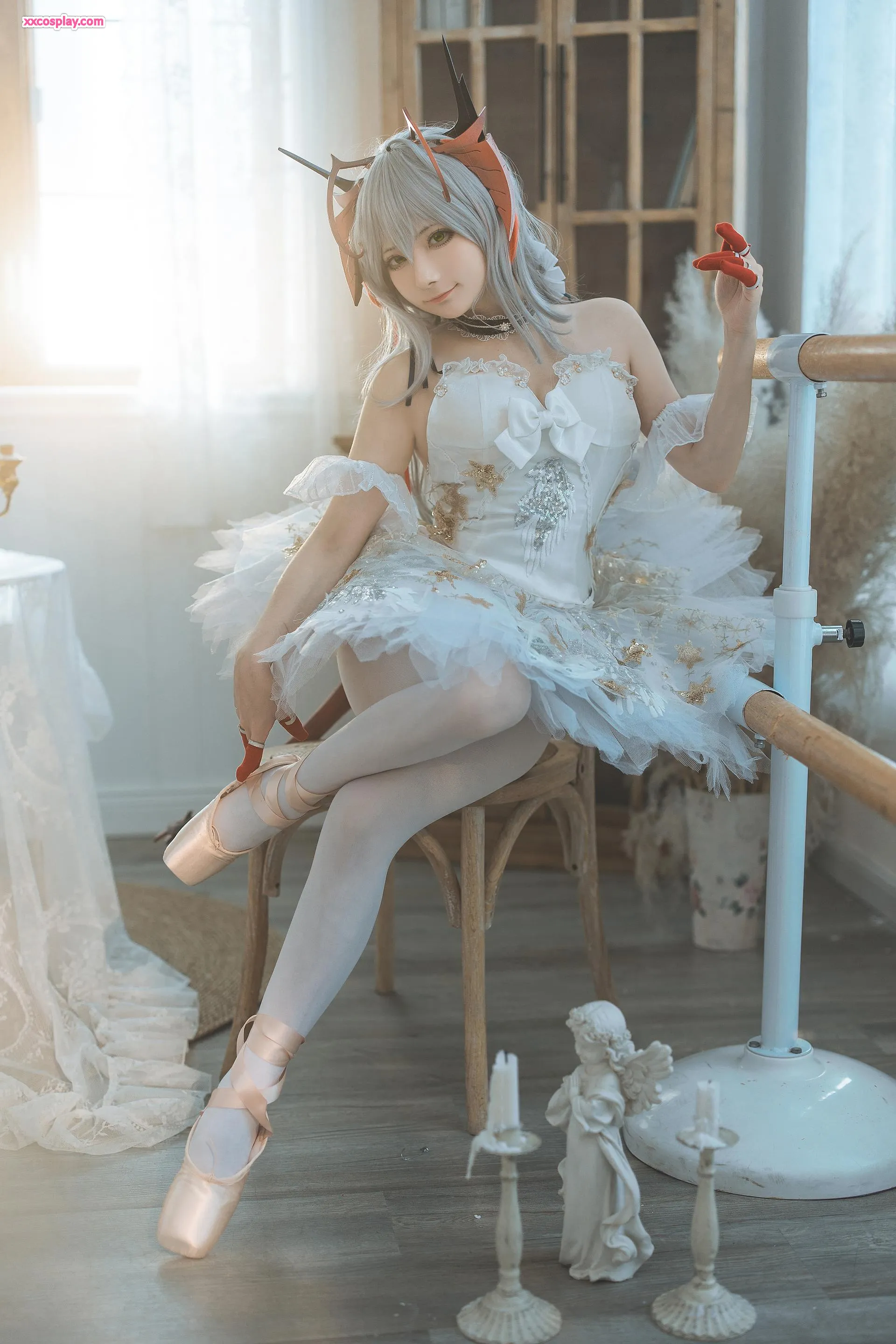 Shisanbushishiw - Arknights W Ballet Luo Tianyi Cosplay